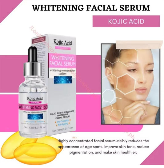 Kojic Acid Whitening Facial Serum | Sérum Visage à l’Acide Kojique Éclat du Teint