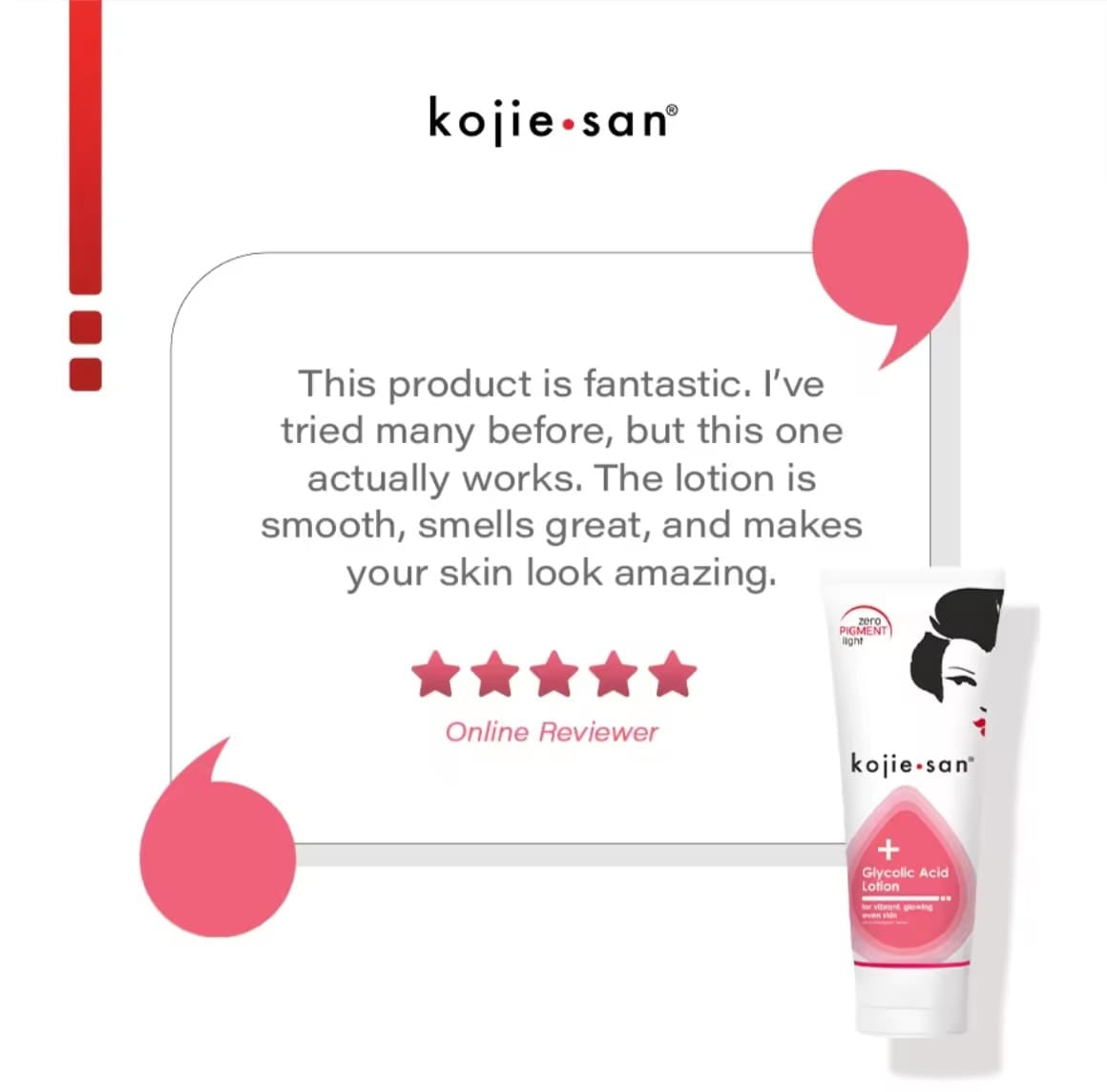 Kojie San Glycolic Acid Lotion 150g | Lotion Corps Exfoliante & Éclat Originale