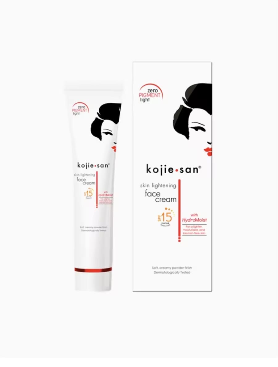 Kojie San Face Cream SPF 15 22 g – Crème Visage Hydratante & Protection Quotidienne