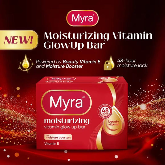 Myra Moisturizing Vitamin E Soap 90g | Savon Hydratant à la Vitamine E