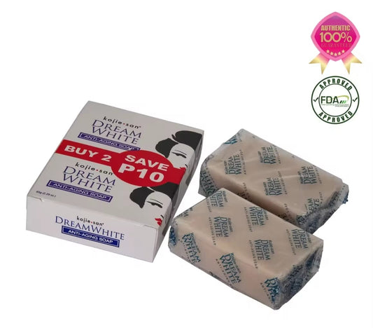 Kojie San Anti-Ageing Soap 65g x2 | Savon Anti-Âge à l'Acide Kojique Original