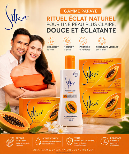Silka Routine Beauté Complète – Savon & Lotion Corps