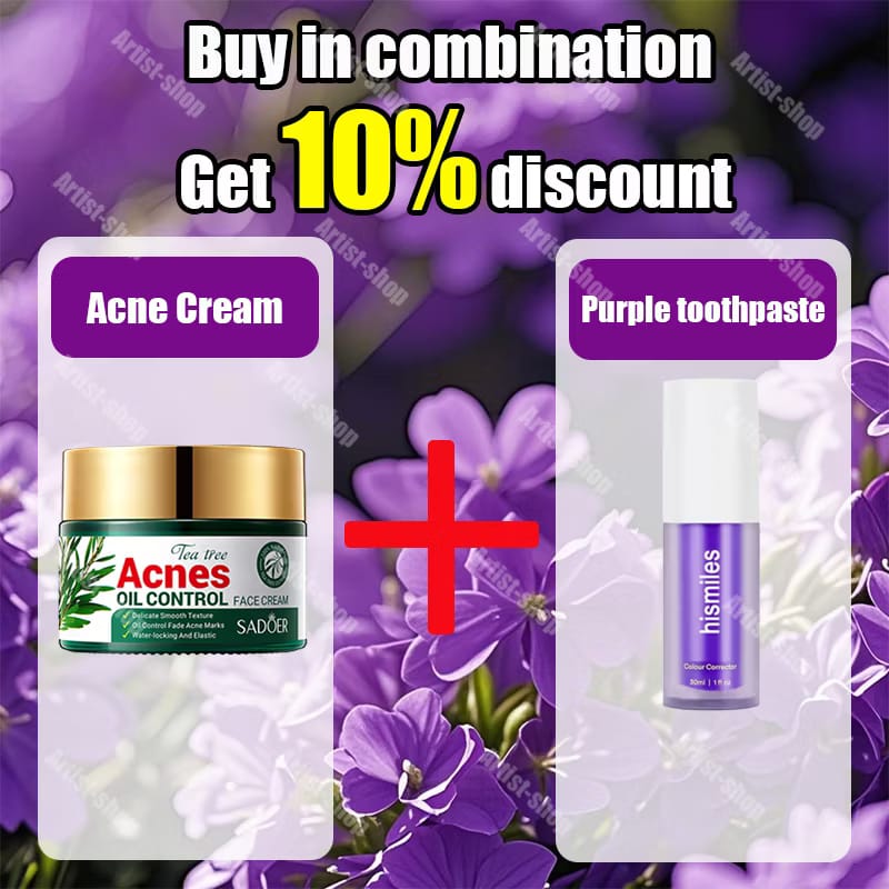 Acnè Oil Control Tea Tree Cream 50 g – Soin Visage Purifiant & Contrôle du Sébum