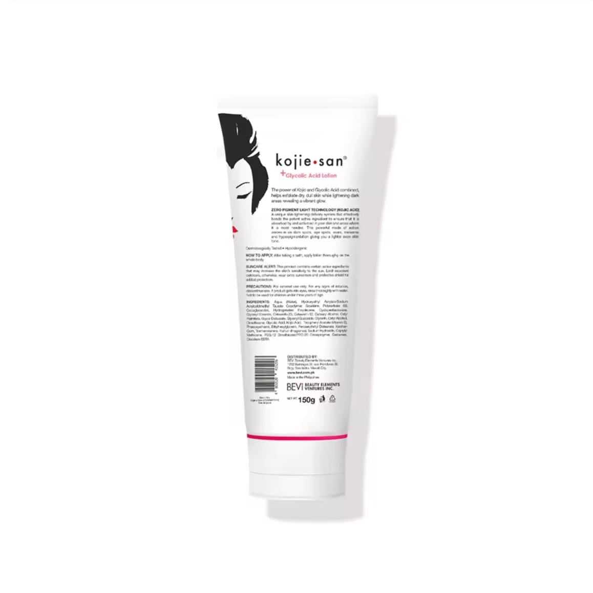 Kojie San Glycolic Acid Lotion 150g | Lotion Corps Exfoliante & Éclat Originale