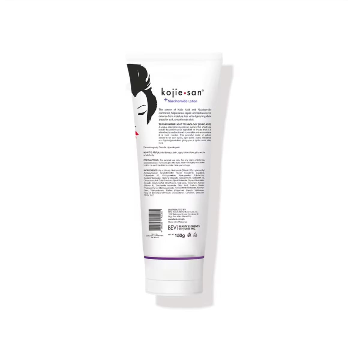 Kojie San Niacinamide Lotion 150g | Lotion Corps Éclat & Hydratation Originale
