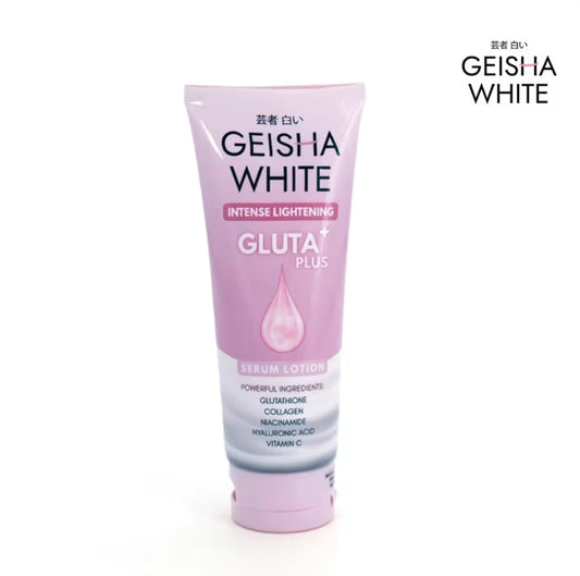 Geisha Natasha White Gluta Plus Intense Body Lotion 100 ml – Lotion Hydratante Éclat & Uniformité