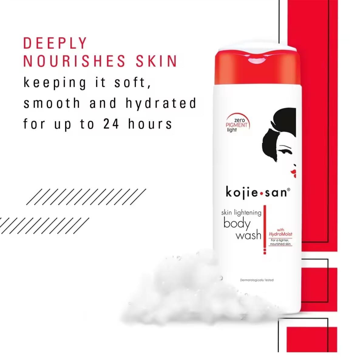 Kojie San Hydromoist Body Wash 300ml | Gel Douche Hydratant Corps Original