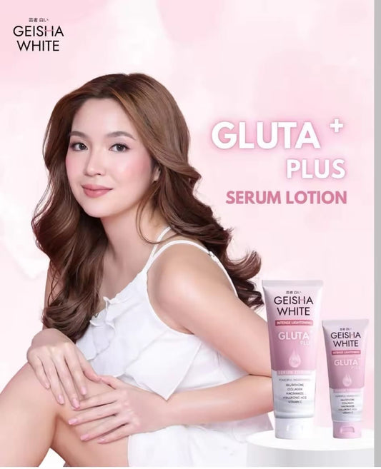 Geisha Natasha White Gluta Plus Intense Body Lotion 100 ml – Lotion Hydratante Éclat & Uniformité