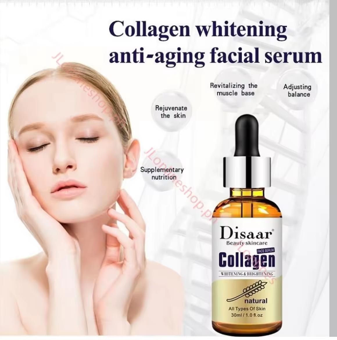 Disaar Collagen Anti-Aging Serum 30ml | Sérum Visage Collagène Anti-Âge