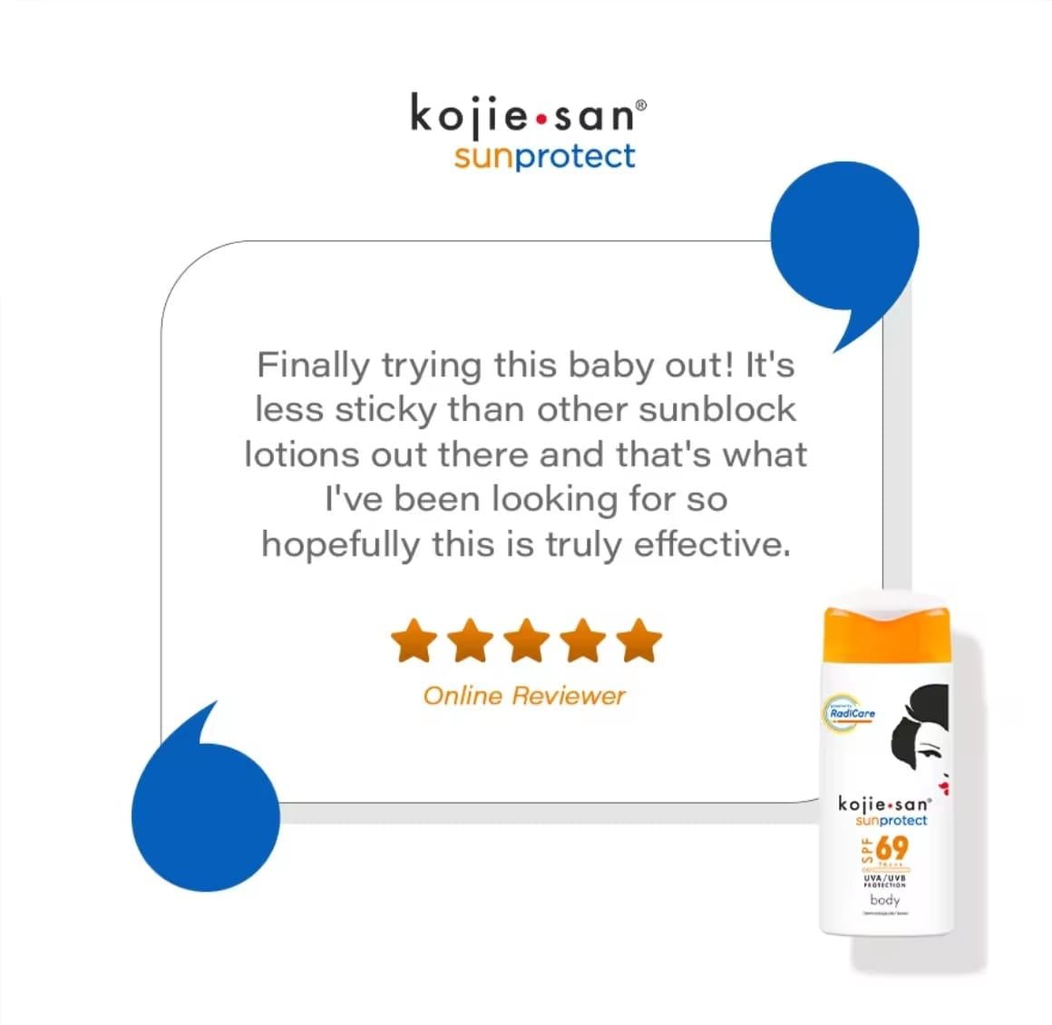 Kojie San Sun Protect SPF 69 50g