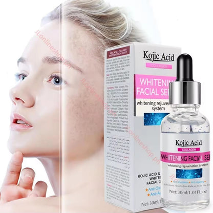Kojic Acid Whitening Facial Serum | Sérum Visage à l’Acide Kojique Éclat du Teint