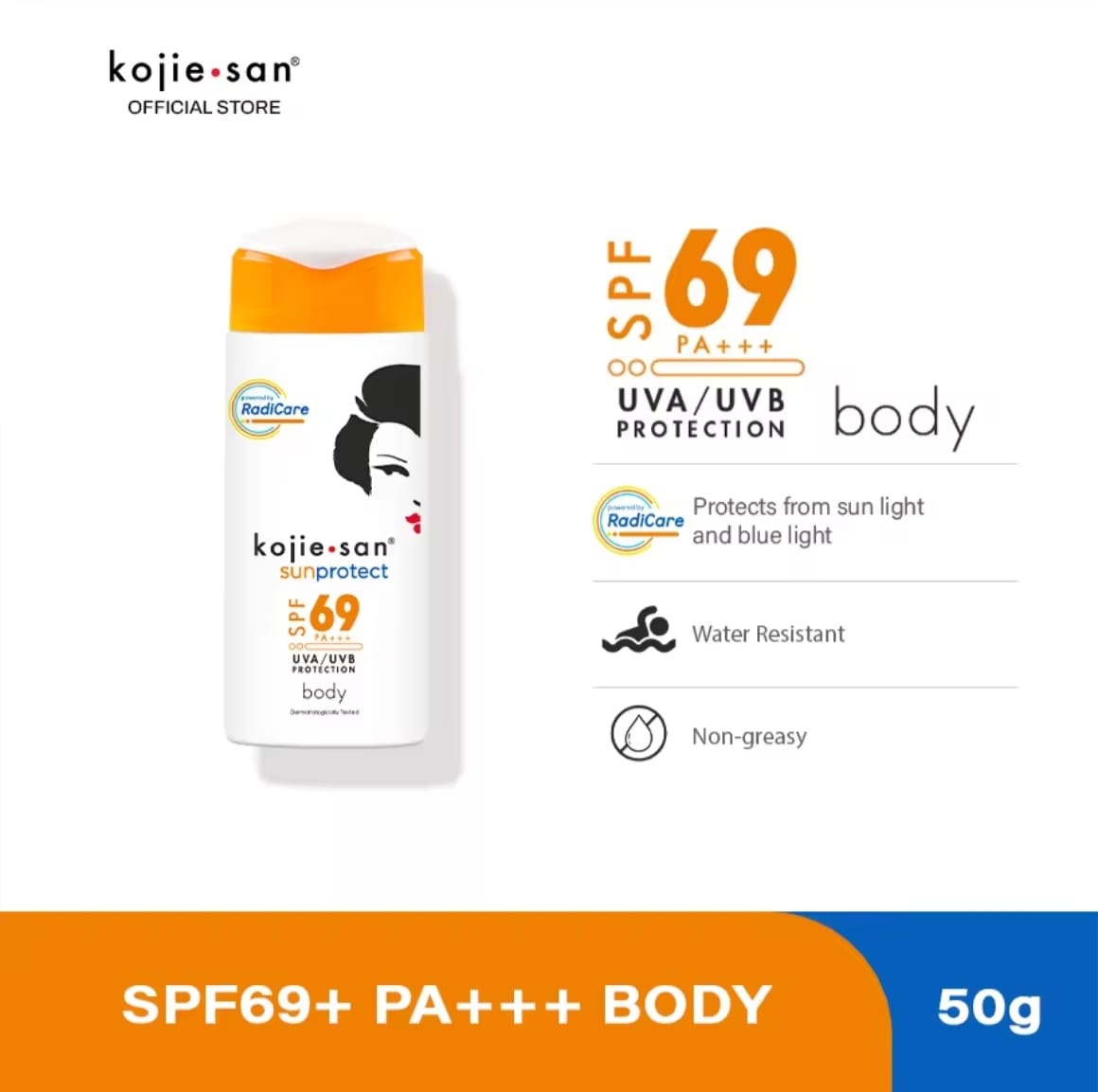 Kojie San Sun Protect SPF 69 50g
