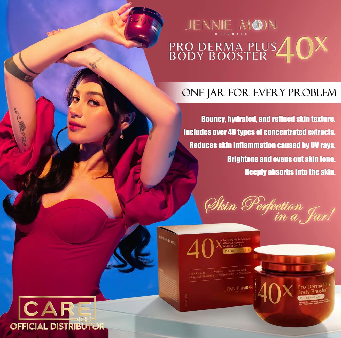 Jennie Moon Pro Derma Plus Body Booster 40X