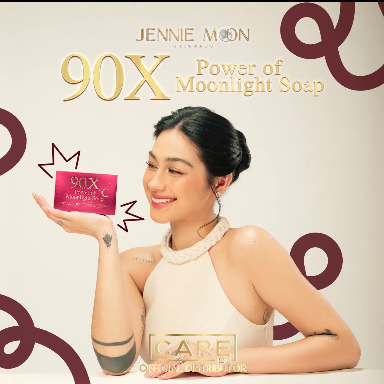 Jennie Moon JM Soap 90g | Savon Nettoyant & Éclat pour Visage et Corps