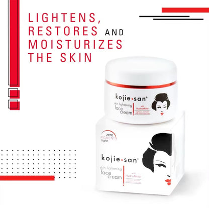 Kojie San Hydromoist Face Cream 30 g – Crème Visage Hydratante & Éclat