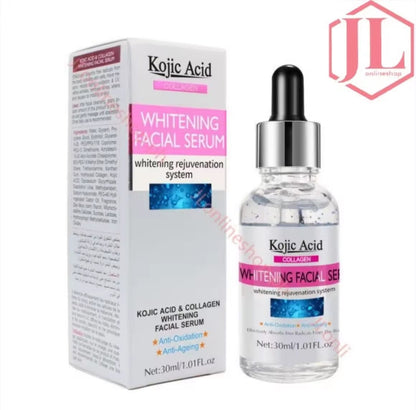 Kojic Acid Whitening Facial Serum | Sérum Visage à l’Acide Kojique Éclat du Teint