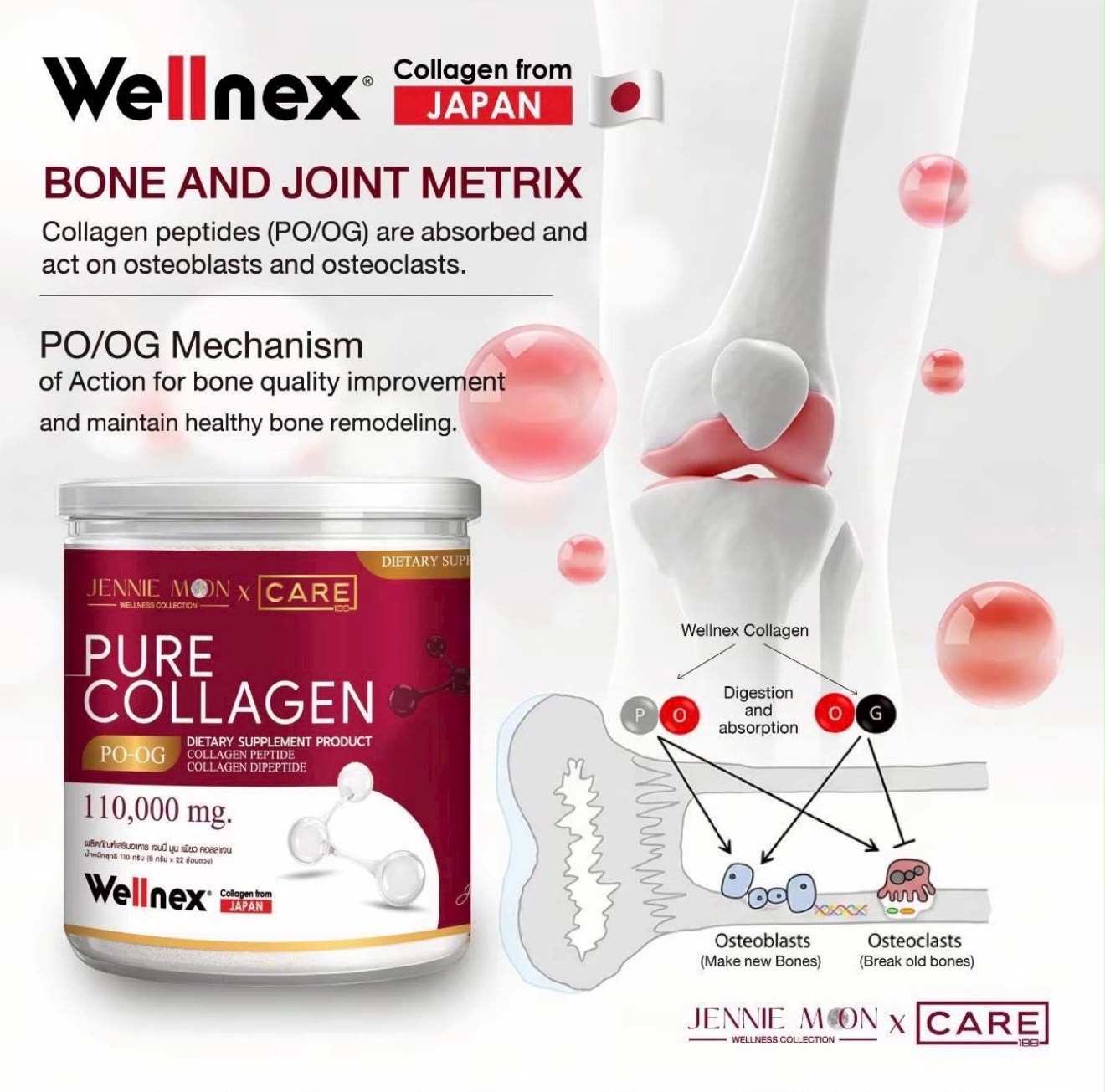Jennie Moon Pure Collagen Wellnew 100 000 mg – Complément Beauté Collagène