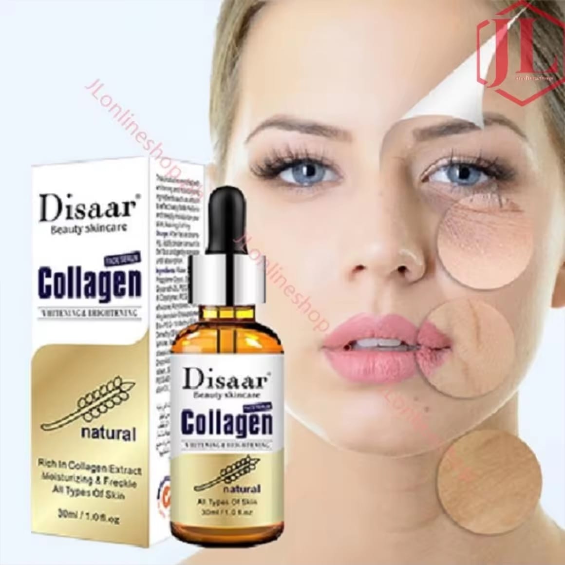Disaar Collagen Anti-Aging Serum 30ml | Sérum Visage Collagène Anti-Âge