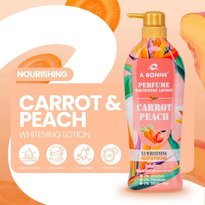 A Bonne Whitening – Carrot & Peach / Snail Yogurt / Miracle Spa Milk