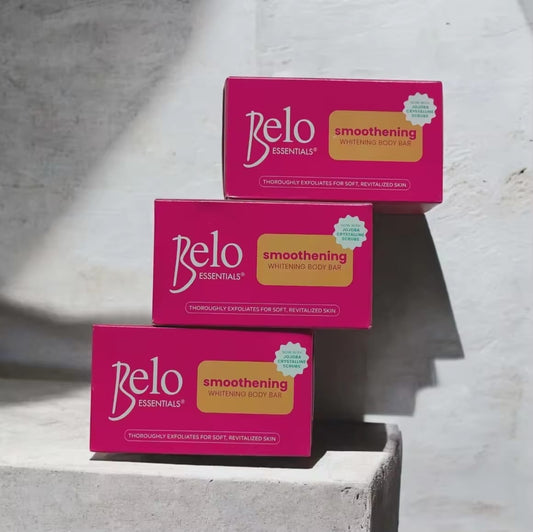 Belo Essentials Smoothening Soap 90g x3 | Savon Lissant Original – Lot de 3
