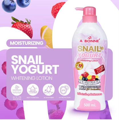 A Bonne Whitening – Carrot & Peach / Snail Yogurt / Miracle Spa Milk