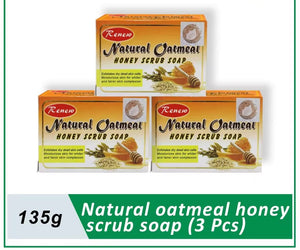 Honey Scrub Soap 135g | Savon Exfoliant au Miel pour Visage & Corps