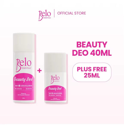 Belo Beauty Deo Roll-On 40 ml – Déodorant Soin Fraîcheur Quotidienne