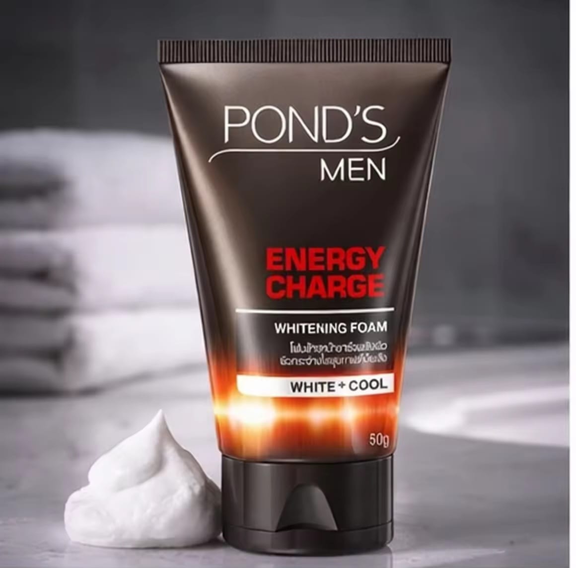 Energie Charge Men Face Wash 100 g – Nettoyant Visage Homme Fraîcheur & Vitalité