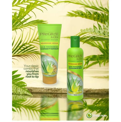 Pregroe 4 in 1 Shampoo 200ml / 250ml | Soin Capillaire Multifonction Nourrissant