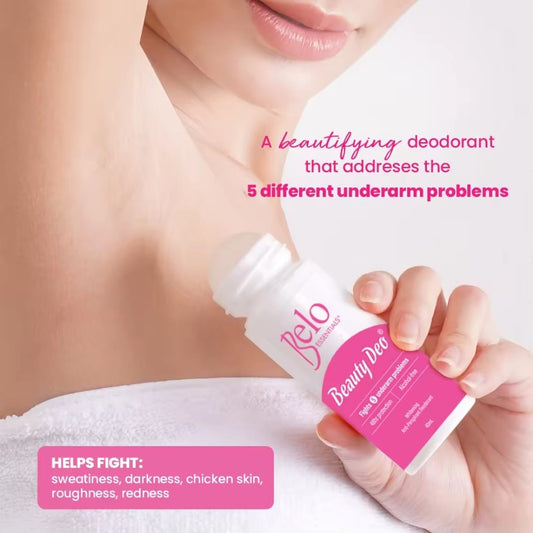 Belo Beauty Deo Roll-On 40 ml – Déodorant Soin Fraîcheur Quotidienne