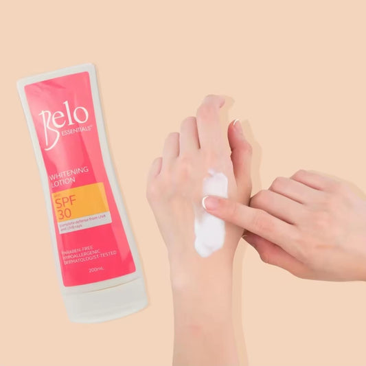 Belo Whitening Body Lotion SPF 30 100ml – Lotion Éclaircissante Hydratante avec Protection Solaire (Copie)
