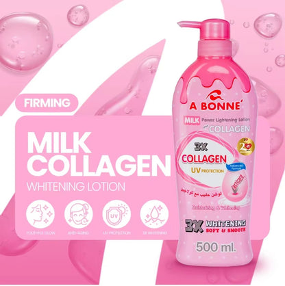 A Bonne Whitening – Carrot & Peach / Snail Yogurt / Miracle Spa Milk