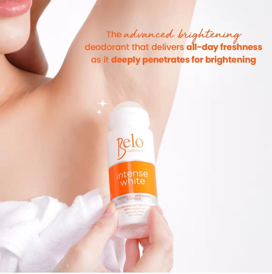 Belo Intense White Deo Roll-On 40 ml – Déodorant Soin Fraîcheur & Éclat