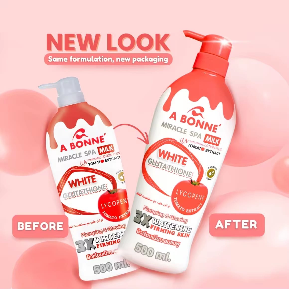 A Bonne Whitening – Carrot & Peach / Snail Yogurt / Miracle Spa Milk