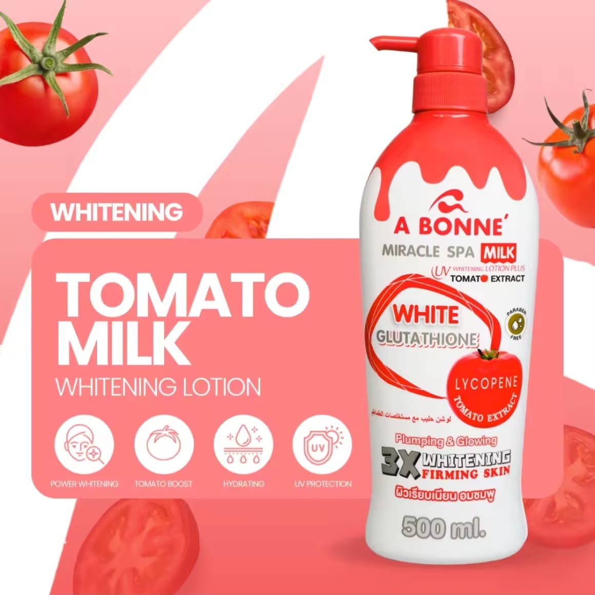 A Bonne Whitening – Carrot & Peach / Snail Yogurt / Miracle Spa Milk