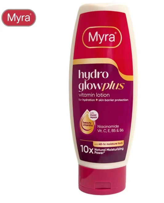 Myra HydroGlow+ Body Lotion SPF 10 100 ml – Lotion Hydratante &amp; Éclat Quotidien