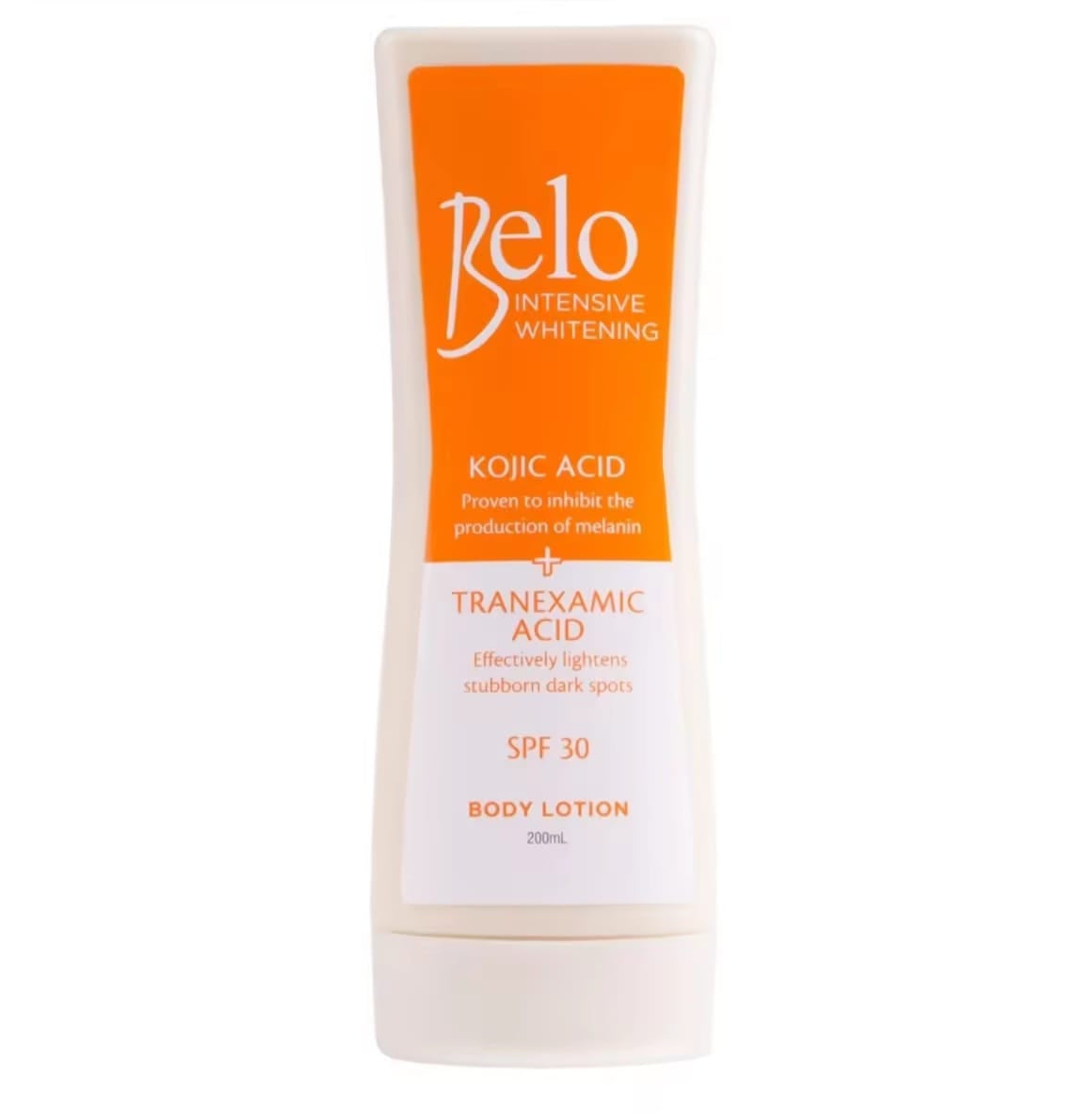 Belo Whitening Body Lotion SPF 30 200 ml – Lotion Éclaircissante Hydratante avec Protection Solaire