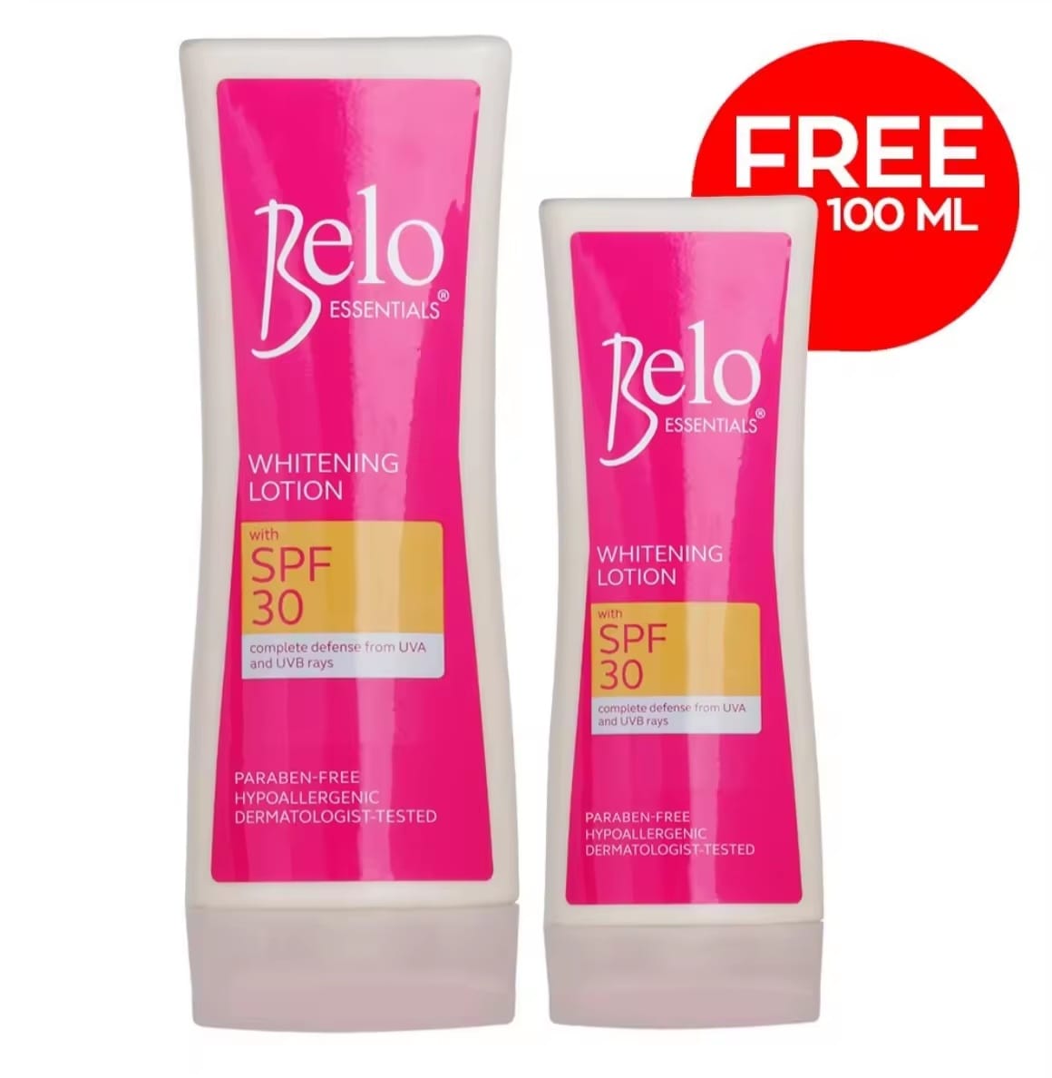 Belo Whitening Body Lotion SPF 30 200 ml – Lotion Éclaircissante Hydratante avec Protection Solaire