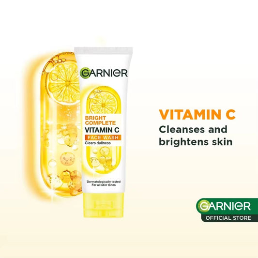 Garnier Bright Complete Vitamine C Serum 50 ml – Sérum Visage Éclat & Hydratation
