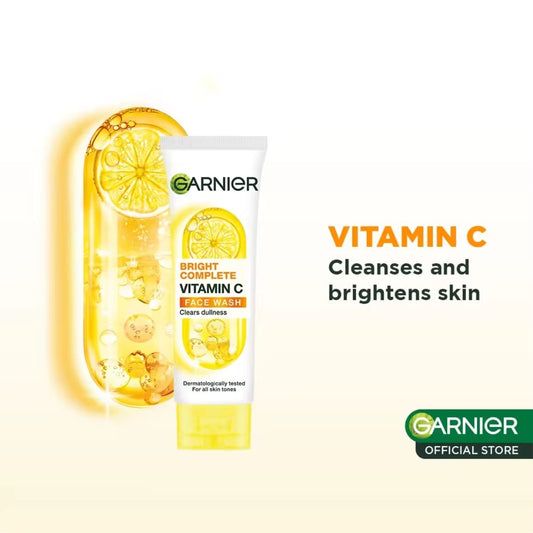 Garnier Bright Complete Vitamine C Serum 50 ml – Sérum Visage Éclat & Hydratation