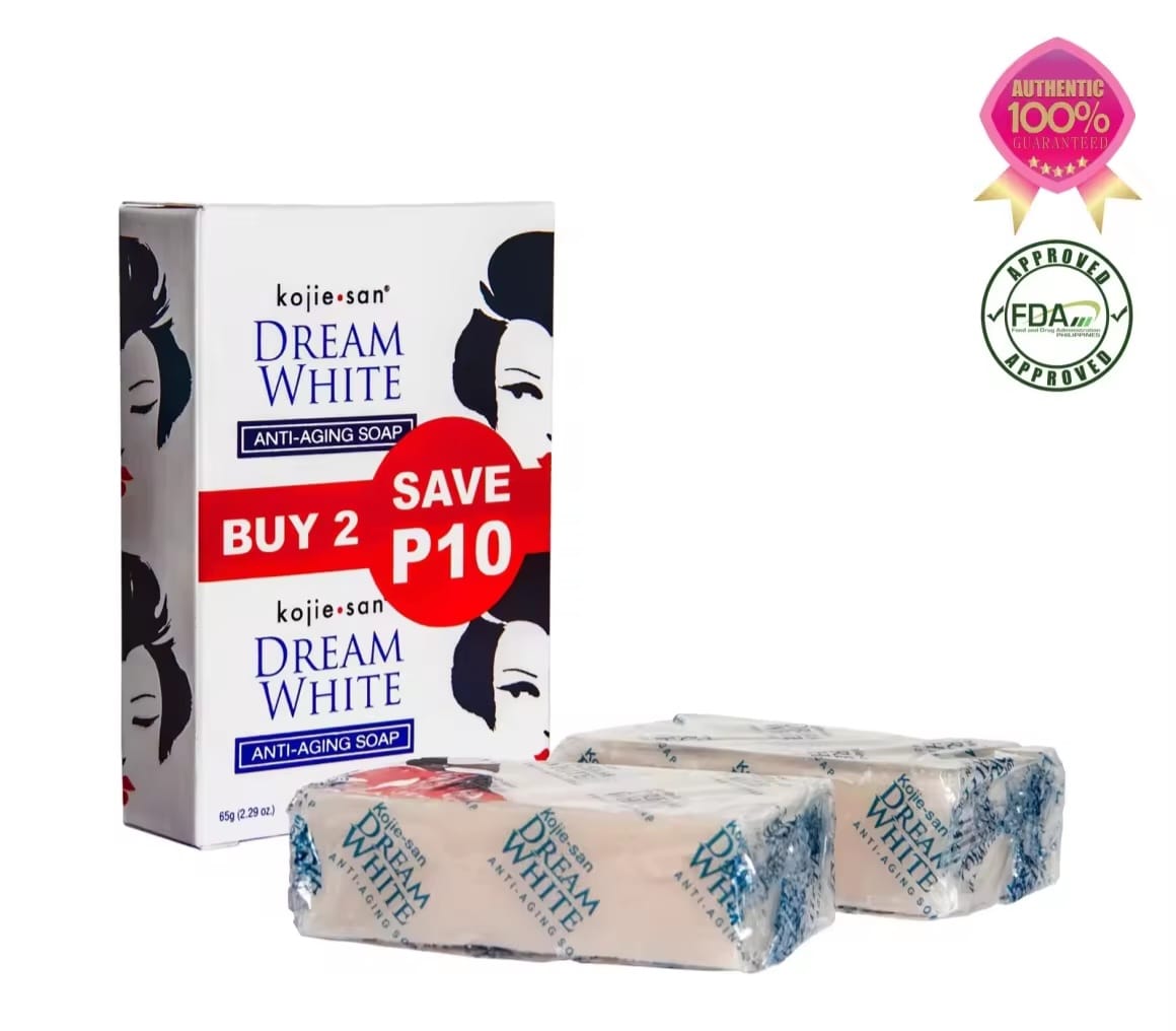 Kojie San Anti-Ageing Soap 65g x2 | Savon Anti-Âge à l'Acide Kojique Original