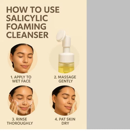 Kojie San Salicylic Acid Facial Foam 100ml | Nettoyant Visage Purifiant Anti-Imperfections