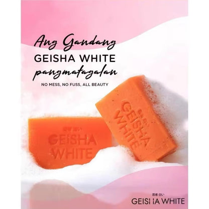 Geisha Whitening Intense Scar & Blemish Soap 65g x2 | Savon Éclat Anti-Taches – Lot de 2