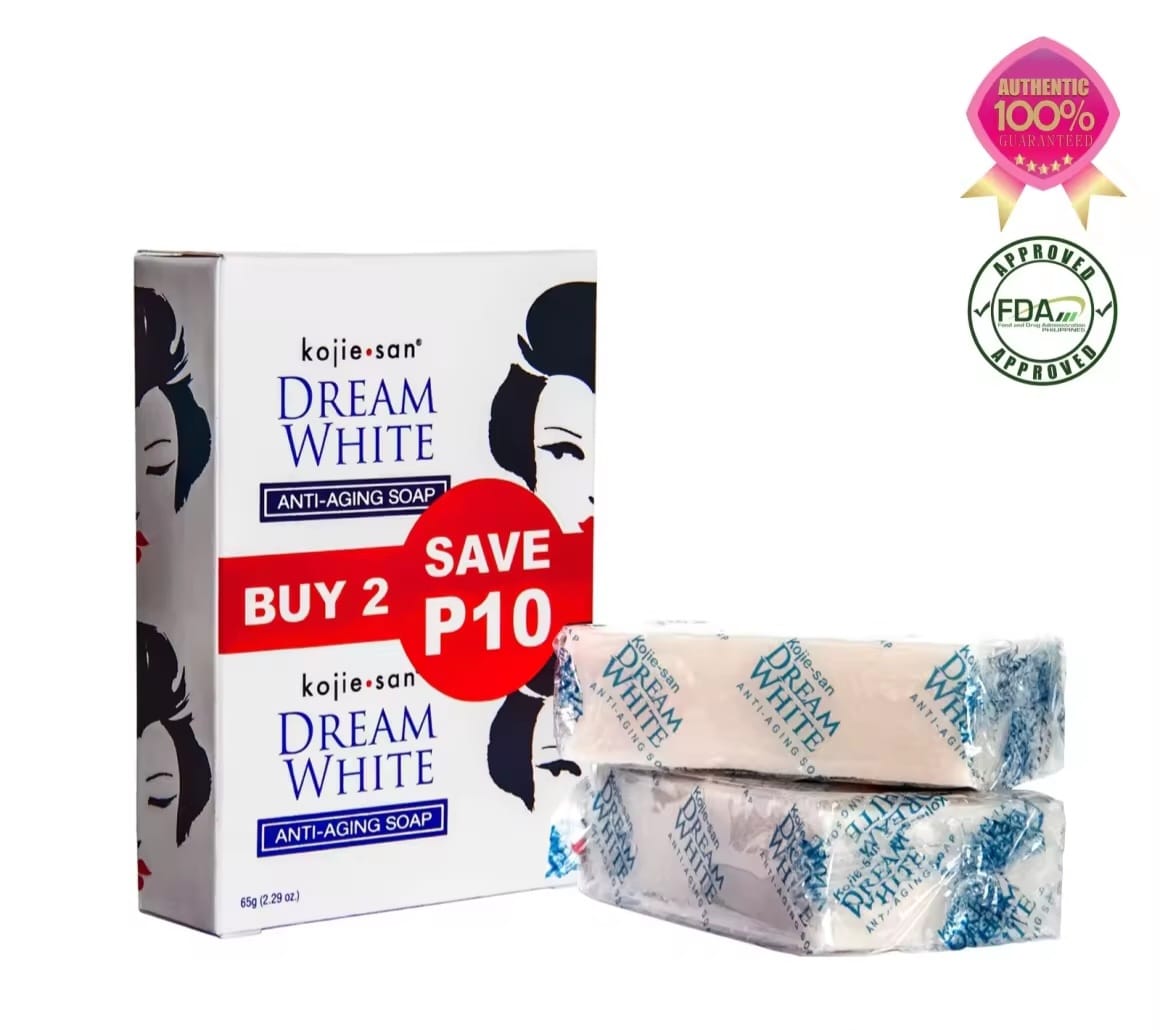 Kojie San Anti-Ageing Soap 65g x2 | Savon Anti-Âge à l'Acide Kojique Original