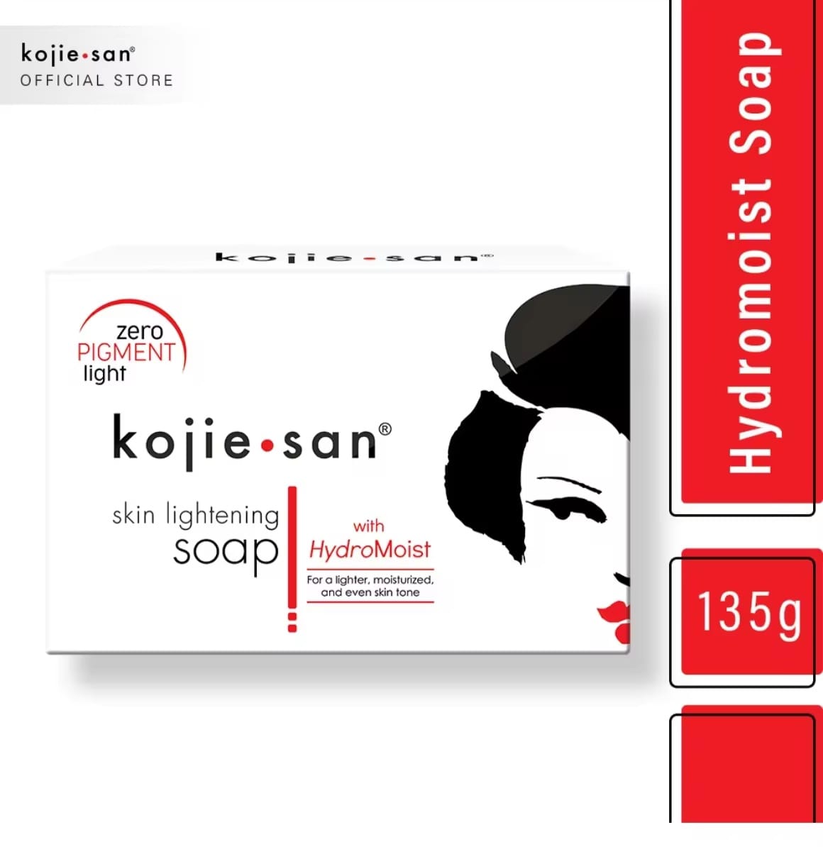 Kojie San HydroMoist Soap 135g | Savon Hydratant à l'Acide Kojique Original