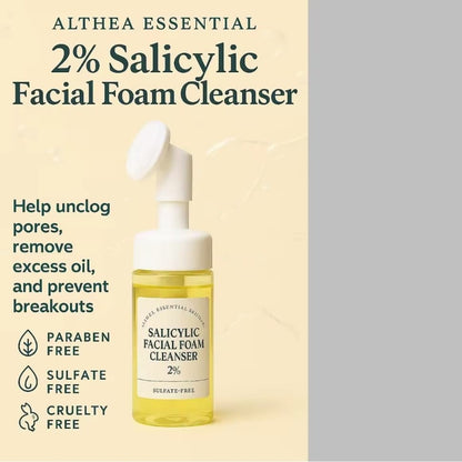 Kojie San Salicylic Acid Facial Foam 100ml | Nettoyant Visage Purifiant Anti-Imperfections