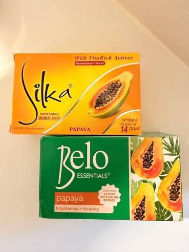 Belo Essentials Papaya Soap 65g | Savon Éclat au Papaye pour Visage & Corps
