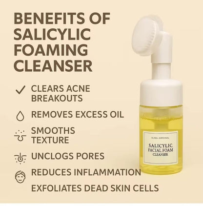 Kojie San Salicylic Acid Facial Foam 100ml | Nettoyant Visage Purifiant Anti-Imperfections