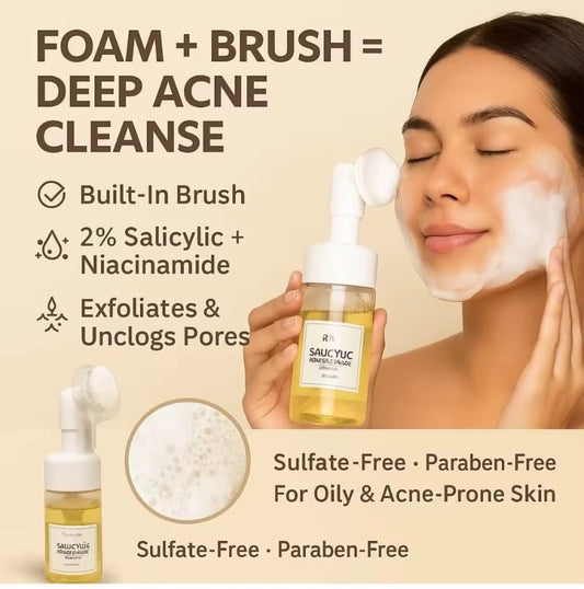Kojie San Salicylic Acid Facial Foam 100ml | Nettoyant Visage Purifiant Anti-Imperfections