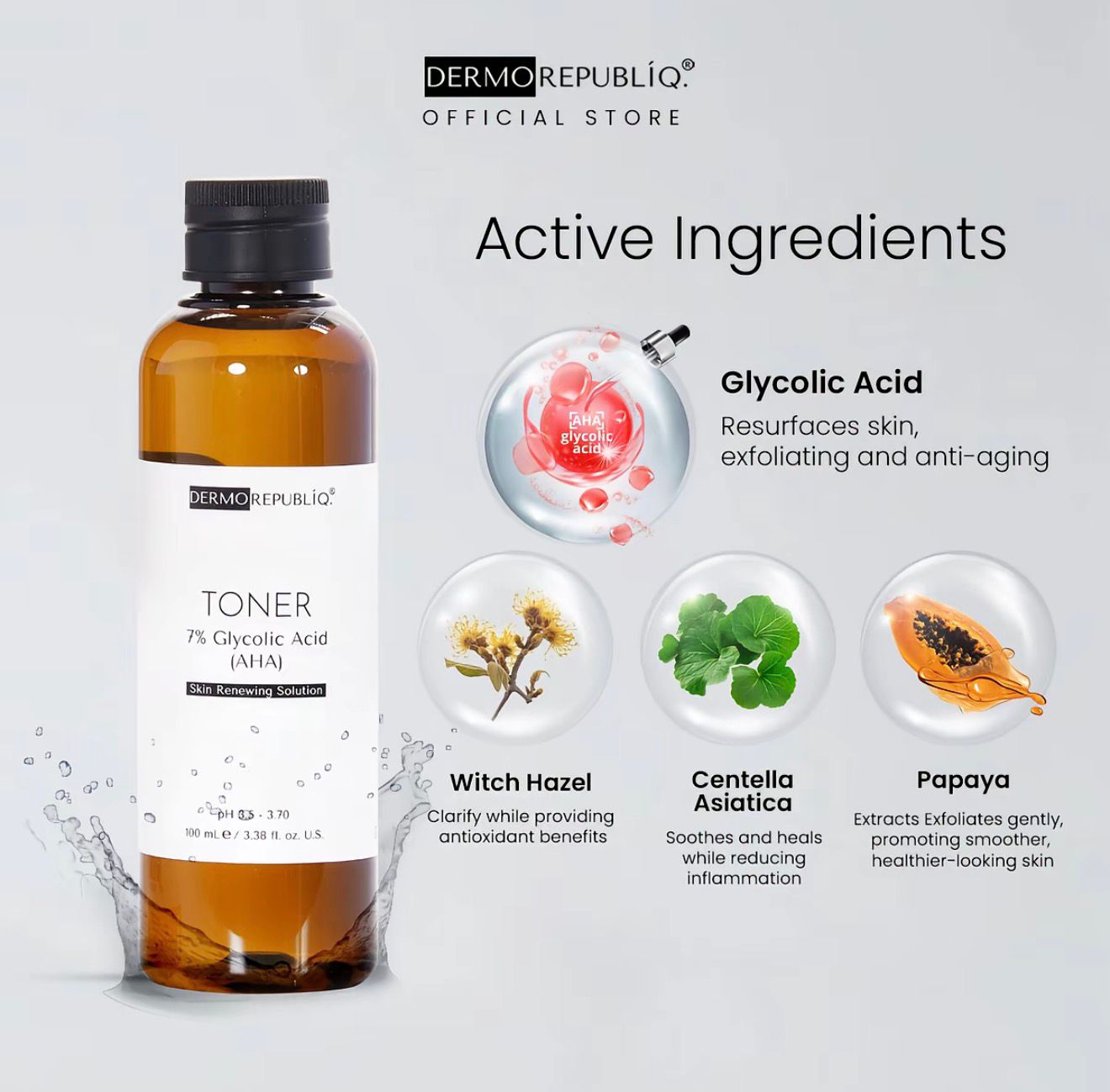 Dermo Republic Duo Dark Spots Toner 50ml + Serum 15ml | Soin Anti-Taches Éclat du Teint